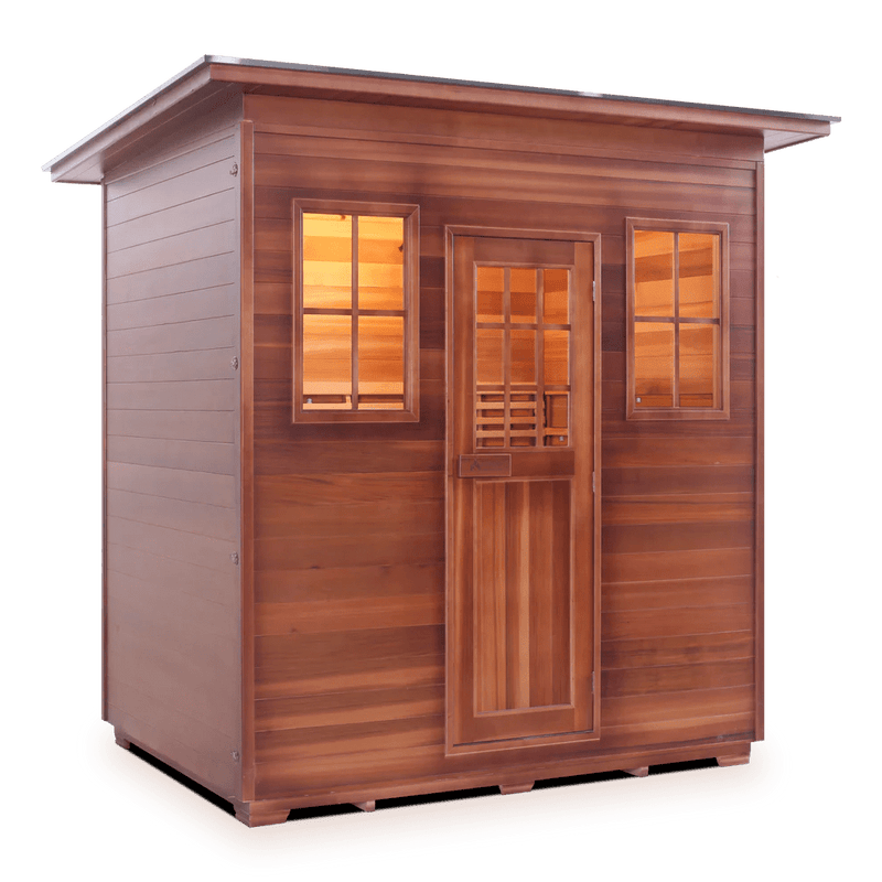 Enlighten Outdoor Traditional Saunas MoonLight - 5 - Haven HOME