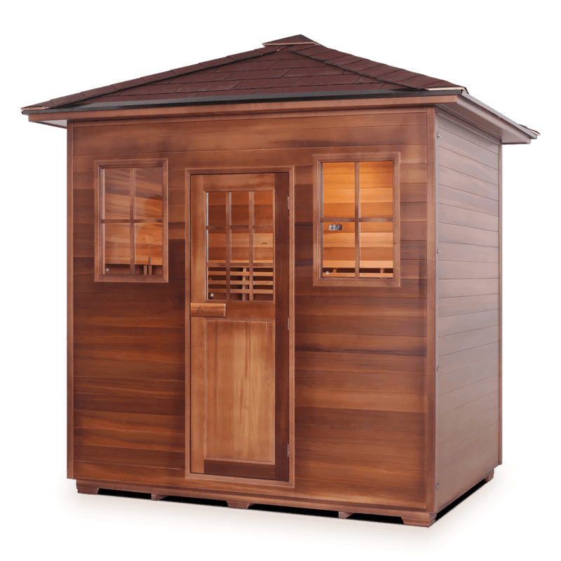 Enlighten Outdoor Traditional Saunas MoonLight - 5 - Haven HOME